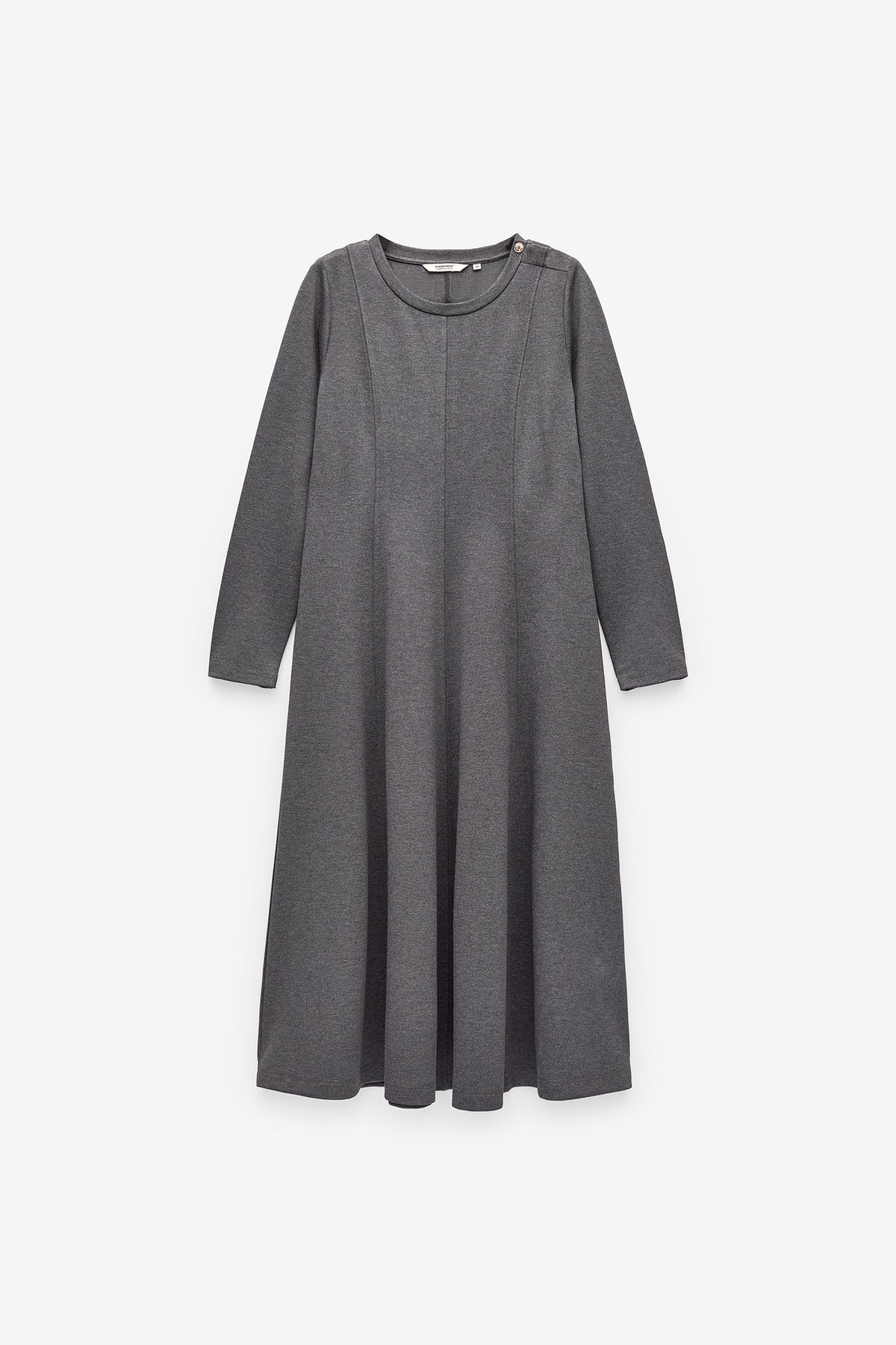 VESTIDO COM BOTÕES DOURADOS NO OMBRO