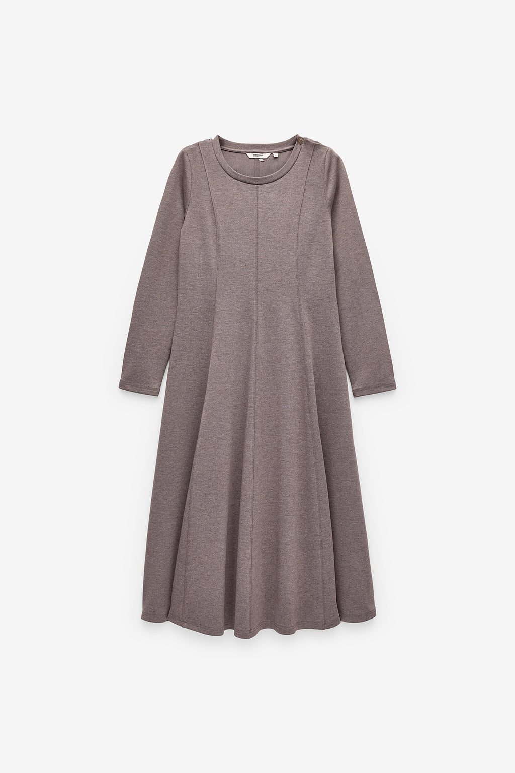 VESTIDO COM BOTÕES DOURADOS NO OMBRO