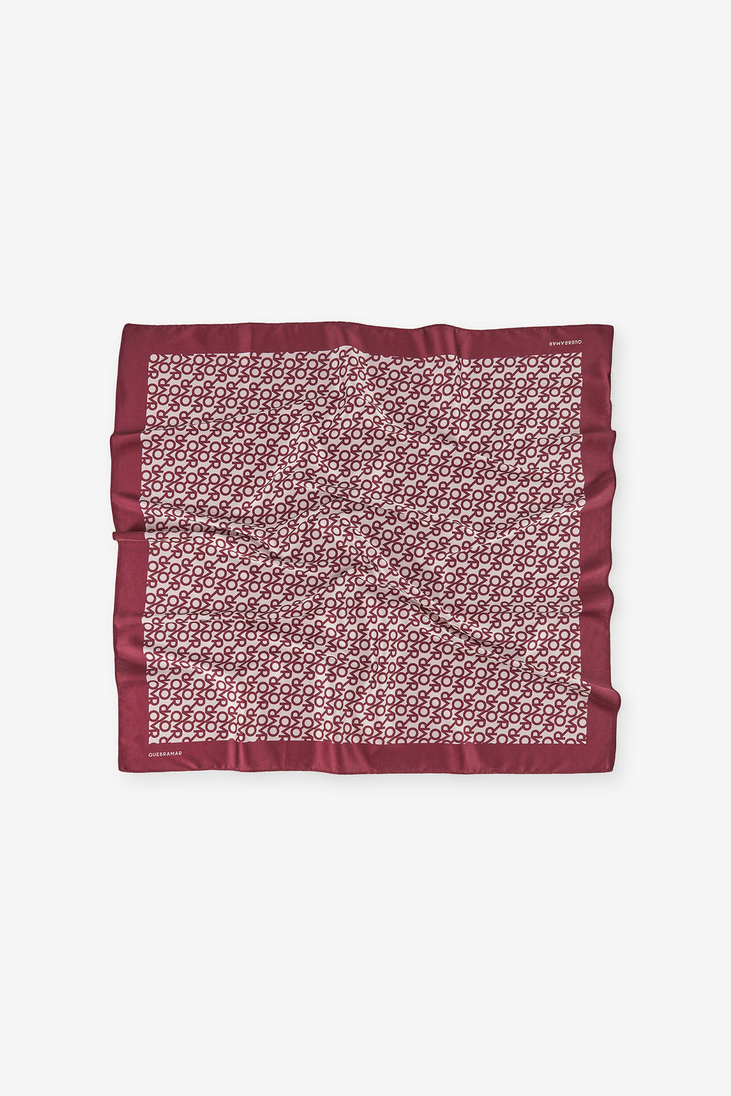 LENÇO ESTAMPADO COM LOGOTIPO